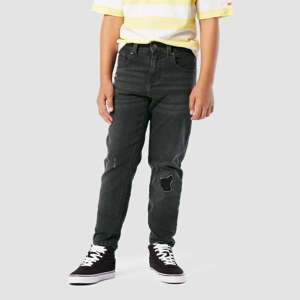DENIZEN from Levi's Boys Taper Jeans - Black Size 5